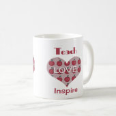 先生鑑賞日 コーヒーマグカップ (正面右)