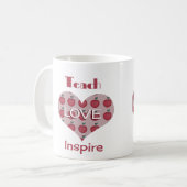 先生鑑賞日 コーヒーマグカップ (正面左)