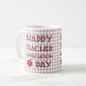 先生鑑賞日 コーヒーマグカップ (正面左)