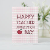 先生鑑賞日 サンキューカード (スタンド正面)