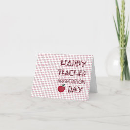 先生鑑賞日 サンキューカード