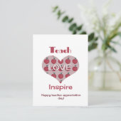 先生鑑賞日 サンキューカード (スタンド正面)