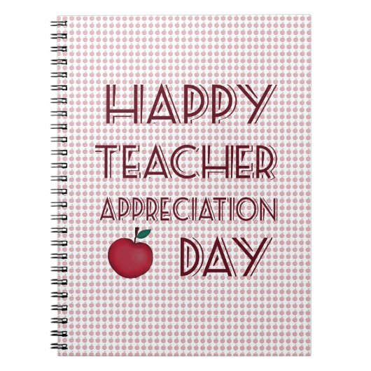 先生鑑賞日 ノートブック (正面)