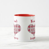 先生鑑賞日 マグカップ (中央)