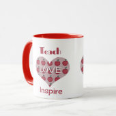 先生鑑賞日 マグカップ (正面左)