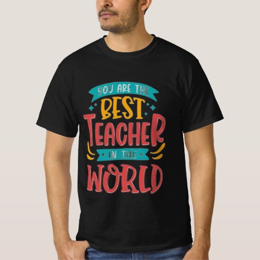 先生鑑賞最高の引用文先生 Tシャツ (正面)