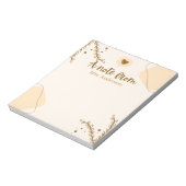 先生鑑賞植物学カスタム ノートパッド (回転)