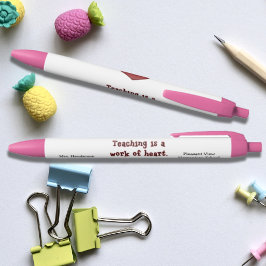 先生鑑賞用インキ 黒ボールペン