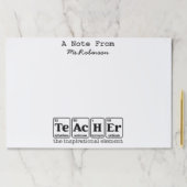 先生鑑賞科学テーマ文房具 ペーパーパッド (インサイチュ)