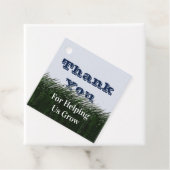 先生鑑賞緑の草クラスありがとう フェイバータグ (インサイチュ)