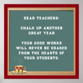 先生鑑賞装飾 ポスター (正面)