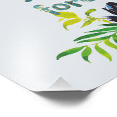 先生鑑賞週間先生引用文タイポグラフィ フォトプリント            (角)