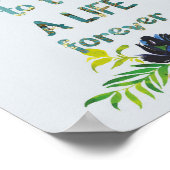 先生鑑賞週間先生引用文タイポグラフィ ポスター (角)