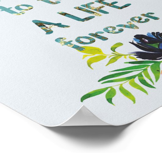 先生鑑賞週間先生引用文タイポグラフィ ポスター (角)