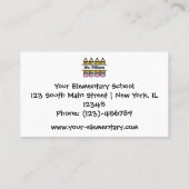 先生鑑賞鉛筆テーマ 名刺 (裏面)