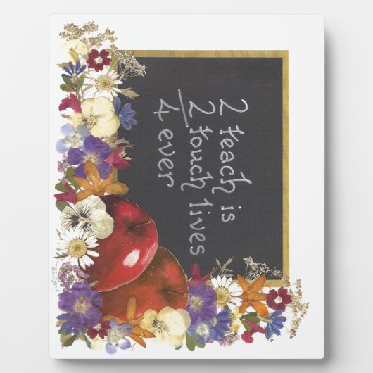 先生鑑賞 フォトプラーク (正面)