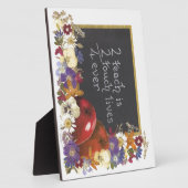 先生鑑賞 フォトプラーク (側面)