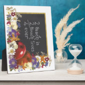 先生鑑賞 フォトプラーク (側面)