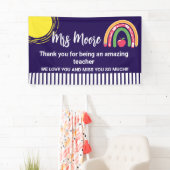 先生鑑賞 横断幕 (インサイチュ)