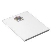 先生開花 ノートパッド (アングル)