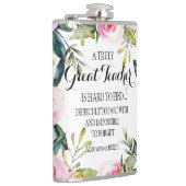 先生離れ退職のお別れ感謝していのギフト フラスク (右)