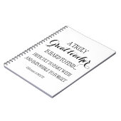 先生離れ退職の感謝していあなた引用文別 ノートブック (左側)