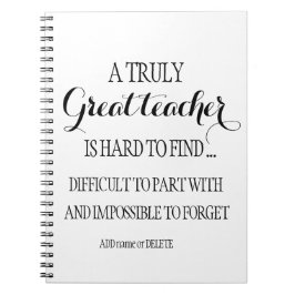 先生離れ退職の感謝していあなた引用文別 ノートブック