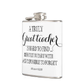 先生離れ退職の感謝していあなた引用文別 フラスク (左)