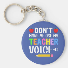 先生音声を使わない キーホルダー