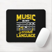 先生音楽は私の第二言語である マウスパッド (マウス)