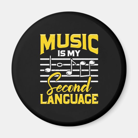 先生音楽は私の第二言語である マグネット (正面)