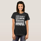 先生音楽学校音楽ミュージカル素晴らし音楽 Tシャツ (正面フル)