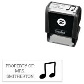 先生音符新学期特性 セルフインキングスタンプ (インサイチュ)