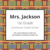 先生1級ノートパソコンケントK84ビニール シール (正面)