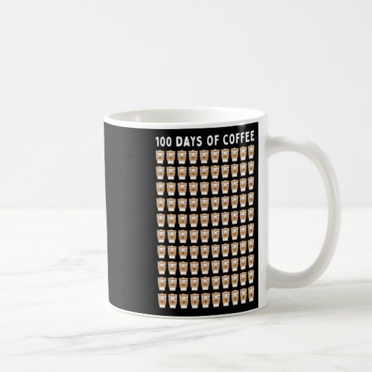 先生100コーヒーカップ100日学校 コーヒーマグカップ (右)