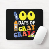 先生100日Cray Cray 100th Day Of School Boy マウスパッド (マウス)