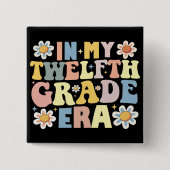 先生12年生 缶バッジ (正面)