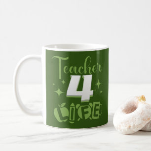 先生4ライフ#teacherライフ コーヒーマグカップ