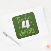 先生4ライフ#teacherライフ スクエアシール (封筒)