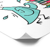 先生67週に何晩読書すべきですか ポスター (角)