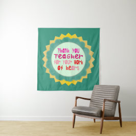 先生、あなたの心のこもったご尽力に感謝します タペストリー