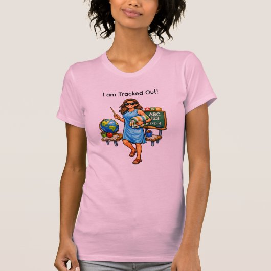 先生:もう限界だ Tシャツ (正面)