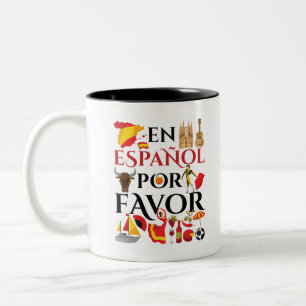 先生·アン·スペインのスペイン·ポール·フォー ツートーンマグカップ