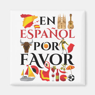 先生·アン·スペインのスペイン·ポール·フォー マグネット