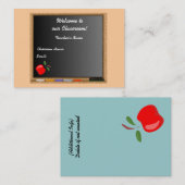 先生/インストラクターのプロフィールカード 名刺 (正面/裏面)