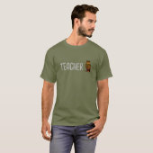 先生、イーグルフクロウTシャツ Tシャツ (正面フル)
