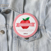 先生・オブ・イヤー・アップルテーマ賞 缶バッジ (インサイチュ)