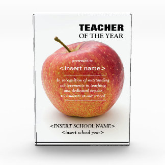 先生・オブ・イヤー・アワード・フォトブロック フォトブロック