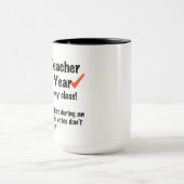 先生·オブ·ザ·イヤー·コーヒー マグカップ (中央)