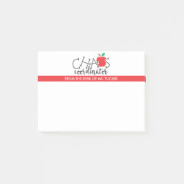 先生：カオスコーディネーターの机から ポストイット